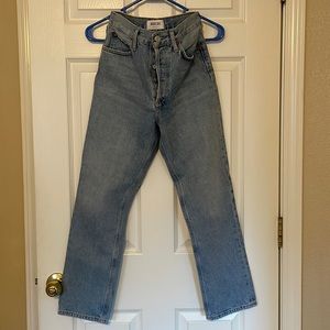 Agolde Riley straight jean